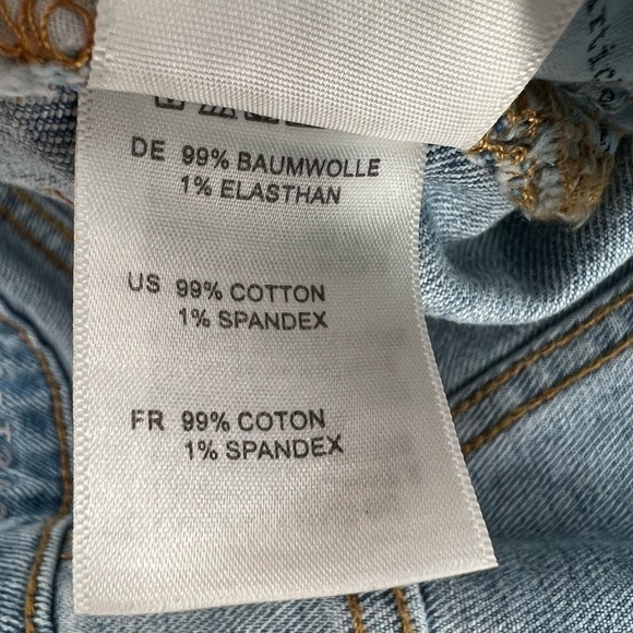 NWT Articles Of Society High Rise Cut Off Denim Jean Shorts Size 28 Women’s - Picture 8 of 9